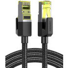 Cablu retea Ugreen CAT7 Patch Cable UTP 2 m Braided Black