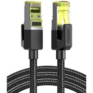 Cablu retea Ugreen CAT7 Patch Cable UTP 3 m Braided Black