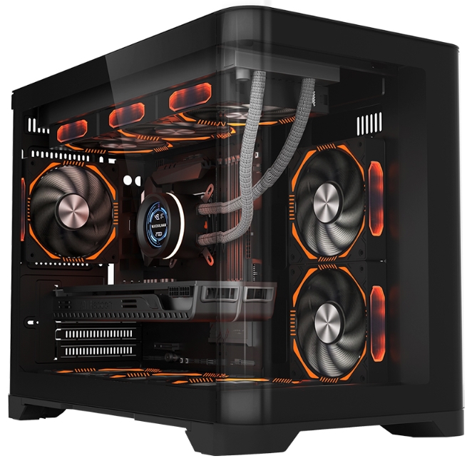 Carcasa 1st PLAYER UV6 Black