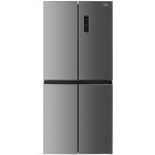 Frigider Side By Side Beko GNO46623XPN, 466 L, Clasa D, ProSmart Inverter, HarvestFresh, XXL Bottle holder, Display Touch Control, 180 cm, Inox
