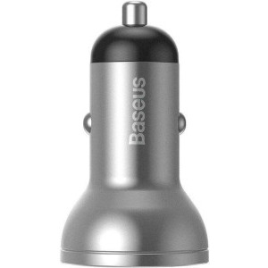 Baseus CCBX-0S, 2x USB, 24W, Silver