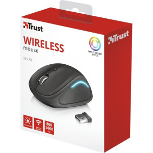 Trust Yvi FX, Wireless, Black