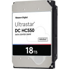 Accesoriu server WD Unitate de stocare Non Hot-Plug Ultrastar DC HC550 SAS 18TB 512e SE 7200 RPM 3.5 inch 512MB