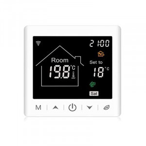 Termostat BeOk Pentru incalizare electrica in pardoseala TR9B-WIFI-EP