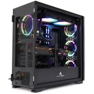 Gaming [AlphaGear] Manticore, AMD Ryzen 5 5600X 3.7GHz, 16GB DDR4, 1TB SSD, RX 6800 16GB GDDR6, Iluminare RGB, Windows 10 Home preinstalat (Game Ready)