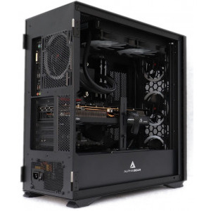 Gaming [AlphaGear] Manticore, AMD Ryzen 5 5600X 3.7GHz, 16GB DDR4, 1TB SSD, RX 6800 16GB GDDR6, Iluminare RGB, Windows 10 Home preinstalat (Game Ready)