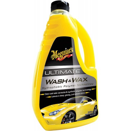 Spalare si detailing rapid Meguiar's Consumer Sampon auto cu ceara Ultimate Wash & Wax 1.42 L