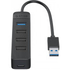 Hub USB Orico TWU32-4A 4x USB 3.0, negru