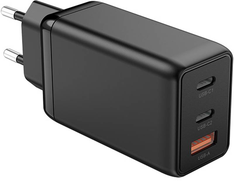 Incarcator retea Orico PV65-1U2C, 1x USB, 2x USB-C, Black