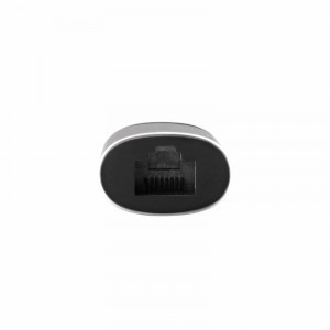 Verbatim 1x USB-C Male - 1x RJ-45 Female, negru-gri