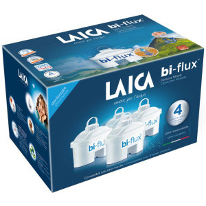Laica Filtre Bi-flux pentru cana de filtrare apa, 4 buc