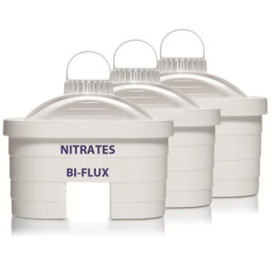Laica Filtre Bi-flux Nitrate pentru cana de filtrare apa, 3 buc