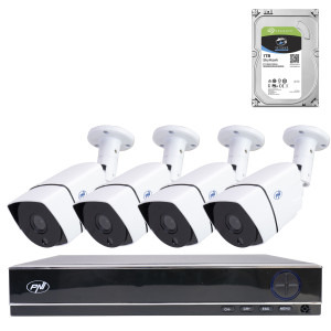 PNI House PTZ1300 + 4 camere + HDD 1Tb