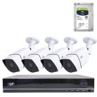 Kit Supraveghere PNI House PTZ1300 + 4 camere + HDD 1Tb