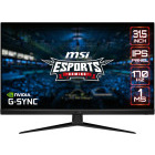 Monitor LED MSI Gaming G321Q 31.5 inch QHD IPS 1 ms 170 Hz HDR G-Sync Compatible & FreeSync Premium