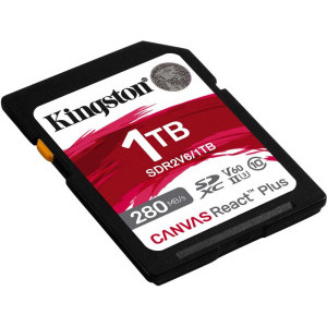 Kingston SDXC Canvas React Plus Class 10 UHS-II 1TB