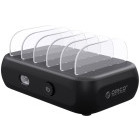 Incarcator retea Orico Statie incarcare, 4x USB, 1x USB-C, APD-4U1C, Black