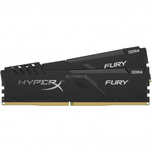 HyperX Fury Black 8GB DDR4 2400MHz CL15 Dual Channel Kit