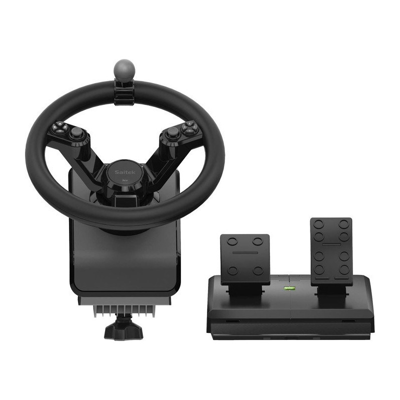 Logitech G Farm Simulator Bundle Renewed - Steering Wheel, Pedals & Side Panel For PC/PS4