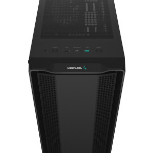 Deepcool CC560 black with blue fans