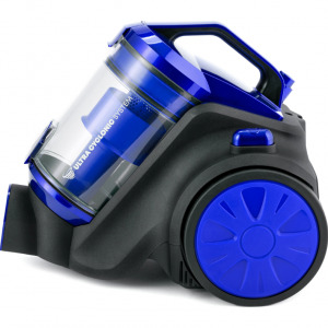 Daewoo RCC-120B-1, 800W, 1.5L, Albastru, fara sac, Negru