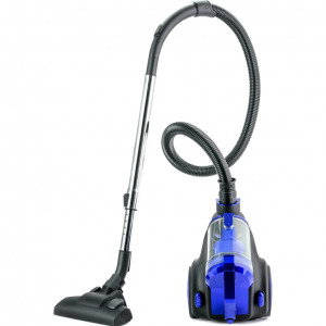 Daewoo RCC-120B-1, 800W, 1.5L, Albastru, fara sac, Negru