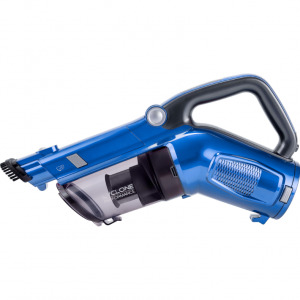 Daewoo RSH-310GB-1, 130W, 0.6L, filtru HEPA, Litiu-Ion 22.2V, Albastru, vertical