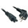 Cablu componente LINDY Schuko Male - IEC 320 C5 Female, 2m, negru