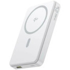 Baterie externa Baseus Airpow 2 Magnetic, 10000 mAh, 1x USB, 22.5 W, Qi2, White