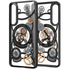 Samsung Capac protectie spate Chronos Magnet Black pentru Galaxy S26 Plus