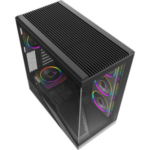 Gaming GREUCEANU Streaming Edition, AMD Ryzen 9 9950X3D 4.3GHz, 32GB DDR5, 2TB SSD, RTX 5070 Ti 16GB GDDR7, Iluminare RGB, Windows 11 Home (Game Ready)