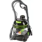Aspirator Studio Casa HydraRain Jet Force 1448, cu spalare, 2400W, 2L, Negru/Verde