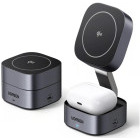Incarcator wireless Ugreen W702, Qi2 25 W, Grey