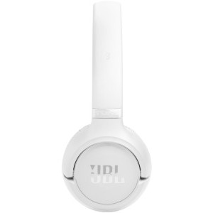 JBL Tune 530BT, On-Ear, Wireless, Bluetooth 6.0, JBL Pure Bass Sound, autonomie 76h, White