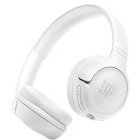 Casti JBL Tune 530BT, On-Ear, Wireless, Bluetooth 6.0, JBL Pure Bass Sound, autonomie 76h, White