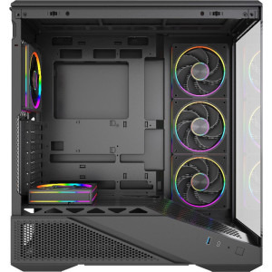 Gaming GREUCEANU Epic Max Dual, AMD Ryzen 9 9950X3D2 Dual Edition 4.3GHz, 32GB DDR5, 4TB SSD, RTX 5090 32GB GDDR7, Iluminare RGB
