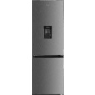 Combina frigorifica Heinner HCNF-HM291INVXWDE++, 291 L, Clasa E, Full No Frost, Inverter, Dozator de apa, Control electronic, 186 cm, Inox