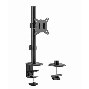 Gembird Single arm, 17 - 32 inch, negru