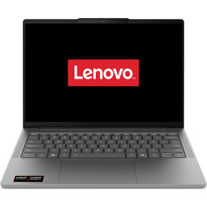 Laptop Lenovo 14 IdeaPad Slim 5 14AHP11, WUXGA IPS, Procesor AMD Ryzen™ 7 260 (16M Cache, up to 5.10 GHz), 16GB DDR5, 512GB SSD, AMD Radeon 780M, No OS, Luna Grey