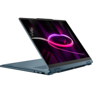 Lenovo 14'' Yoga 7 2-in-1 14AGP11, WUXGA OLED Touch, Procesor AMD Ryzen™ AI 7 445 (8M Cache, up to 4.6 GHz), 32GB LPDDR5X, 1TB SSD, AMD Radeon 840M, Win 11 Pro, Tidal Teal, 3Yr Onsite Premium Care