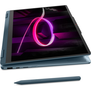 Lenovo 14'' Yoga 7 2-in-1 14AGP11, WUXGA OLED Touch, Procesor AMD Ryzen™ AI 7 445 (8M Cache, up to 4.6 GHz), 32GB LPDDR5X, 1TB SSD, AMD Radeon 840M, Win 11 Pro, Tidal Teal, 3Yr Onsite Premium Care