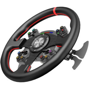 PXN WCS R2 Steering Wheel Black/Red