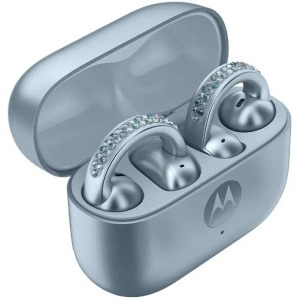 Motorola In-Ear, Moto Buds Loop Ice Melt, Swarovski Edition