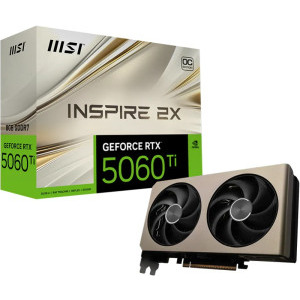 MSI GeForce RTX 5060 Ti INSPIRE 2X OC 8GB GDDR7 128-bit DLSS 4.0