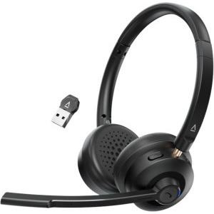 Creative On-Ear, Wireless, Bluetooth 5.4, autonomie 55h, Black