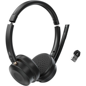 Creative On-Ear, Wireless, Bluetooth 5.4, autonomie 55h, Black