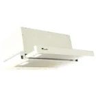 Hota incorporabila Tornado telescopica Storm 1200, Putere de absorbtie 1200 m3/h, 3 trepte, Clasa C, 60 cm, Crem