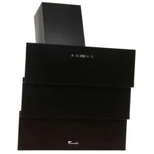 Tornado decorativa Megas 1200, Putere de absorbtie 1200 m3/h, 4 trepte, Clasa A, 60 cm, Negru