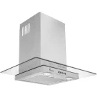 Hota Tornado decorativa Como 1200, Putere de absorbtie 1200 m3/h, 3 trepte, Clasa C, 60 cm, Inox