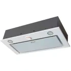 Hota incorporabila Tornado integrata Modul Glass 750, Putere de absorbtie 750 m3/h, 3 trepte, Clasa E, 60 cm, Alb